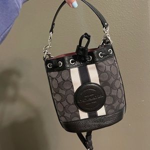 Coach mini bucket bag